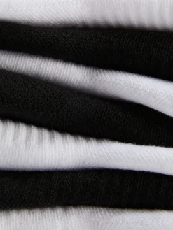 Lot De 5 Paires De Chaussettes Courtes Rayées