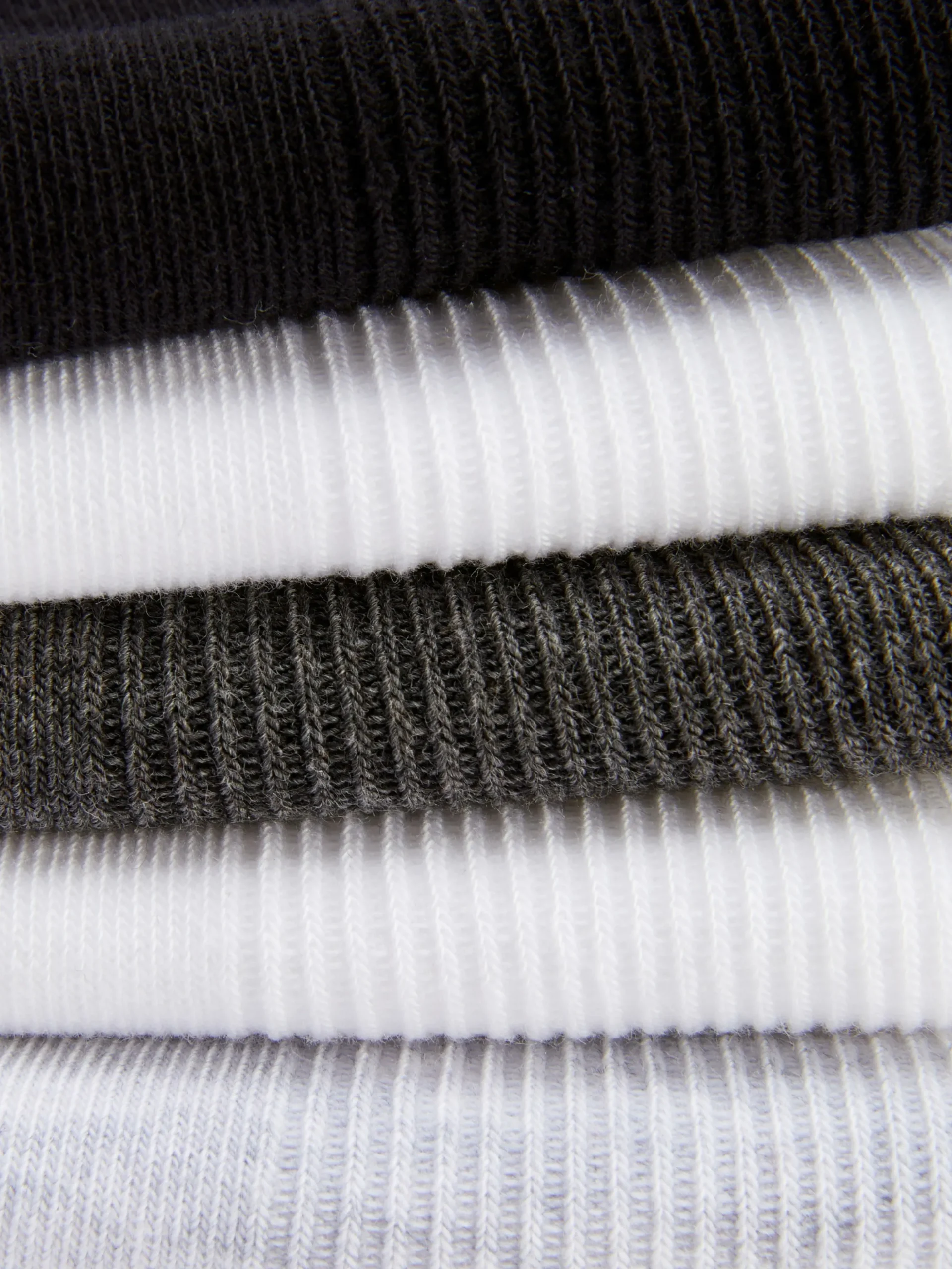 Lot De 5 Paires De Chaussettes Côtelées
