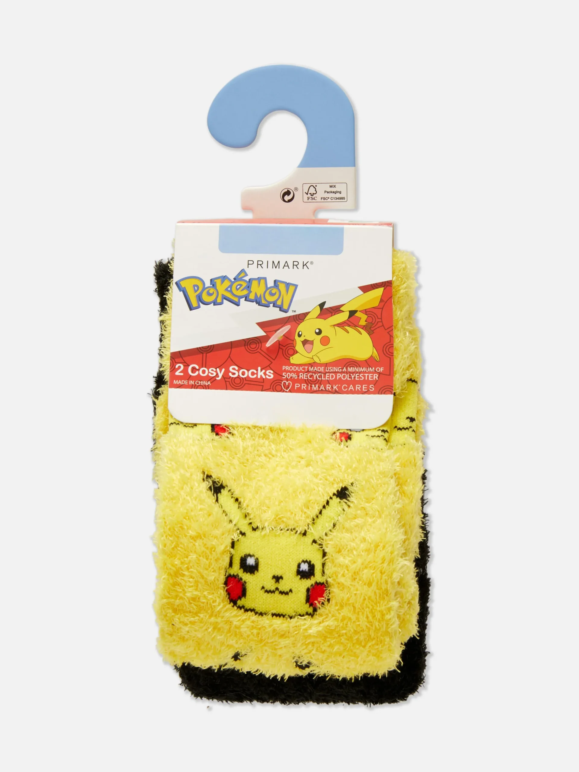 Lot De 2 Paires De Chaussettes Chaudes Pokémon