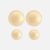 Lot De 2 Paires De Clous D'oreilles Orbes