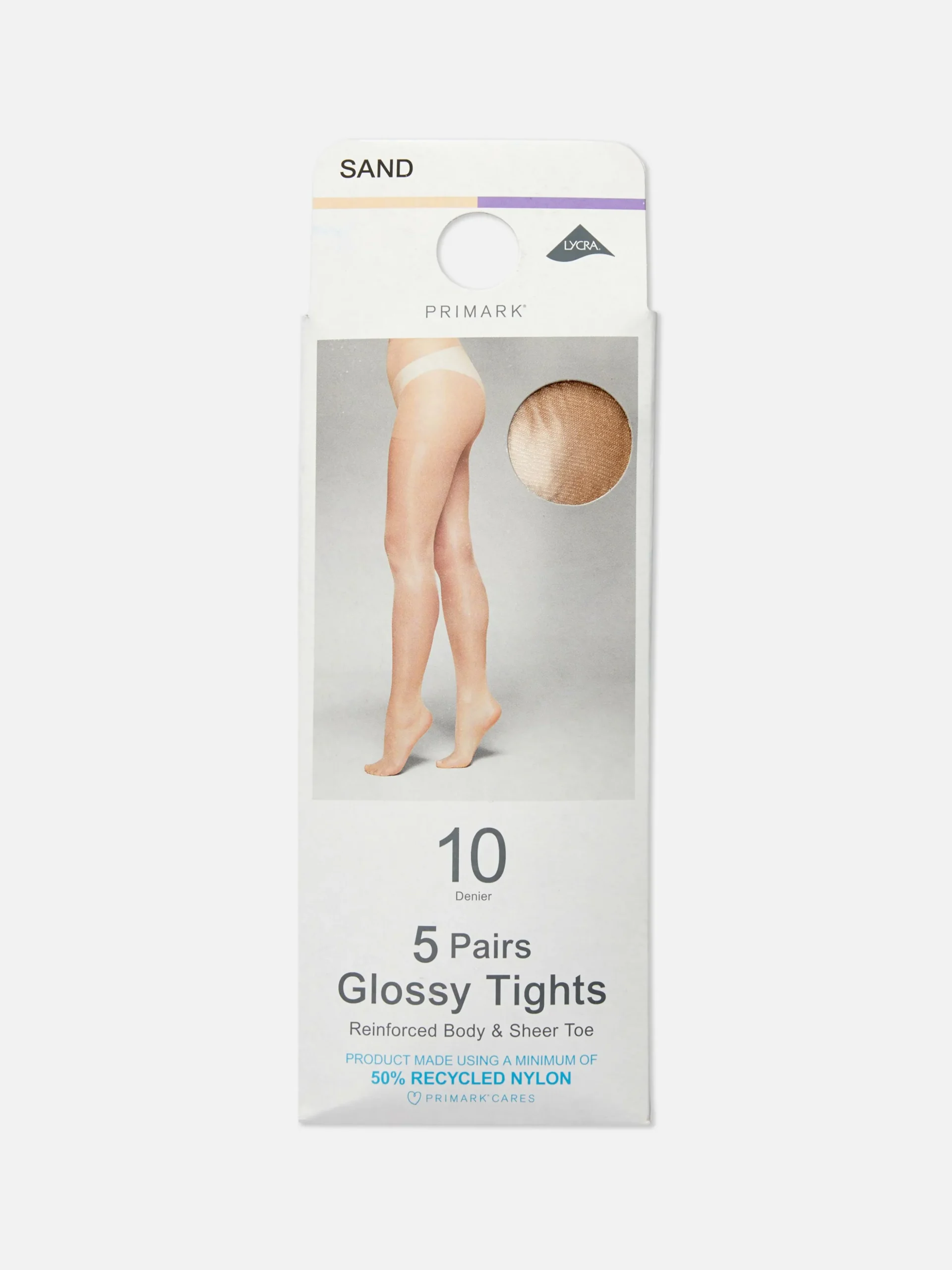 Lot De 5 Paires De Collants Brillants 10 Deniers