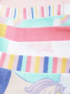 Lot De 7 Paires De Socquettes à Motif Licorne