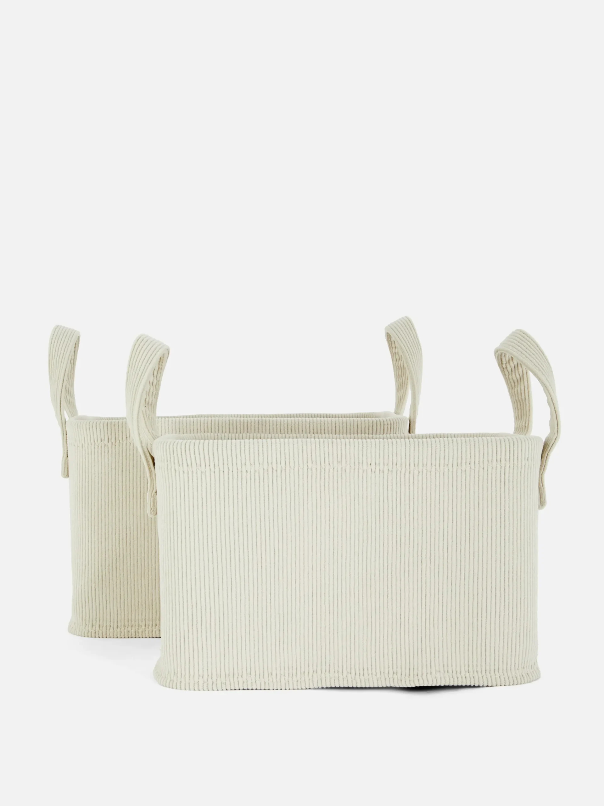 Lot De 2 Paniers De Rangement Gigognes