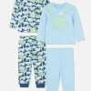Lot De 2 Pyjamas à Manches Longues Et Motifs Variés