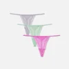 Lot De 3 Strings En Dentelle