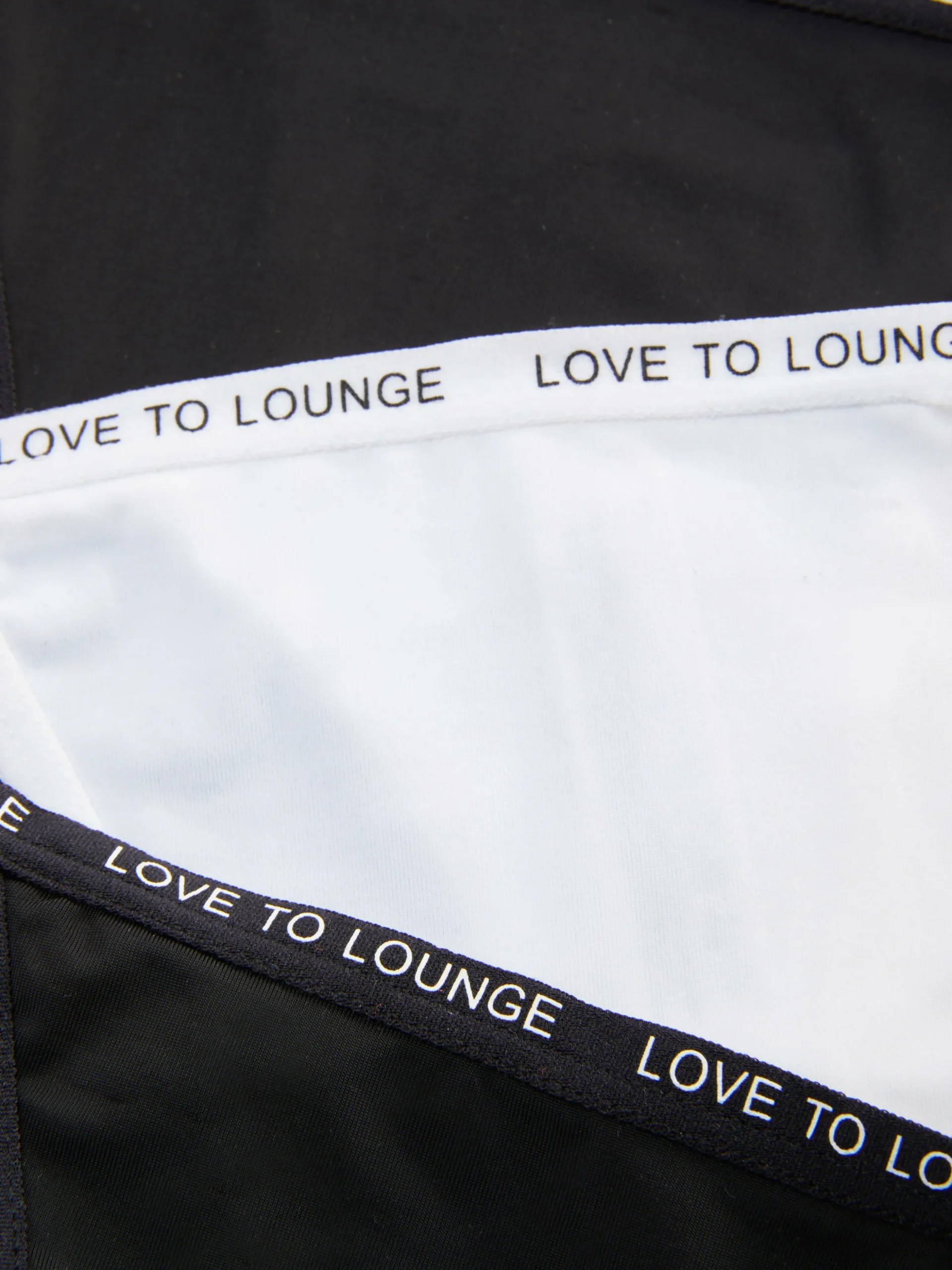 Lot De 3 Strings En Microfibre