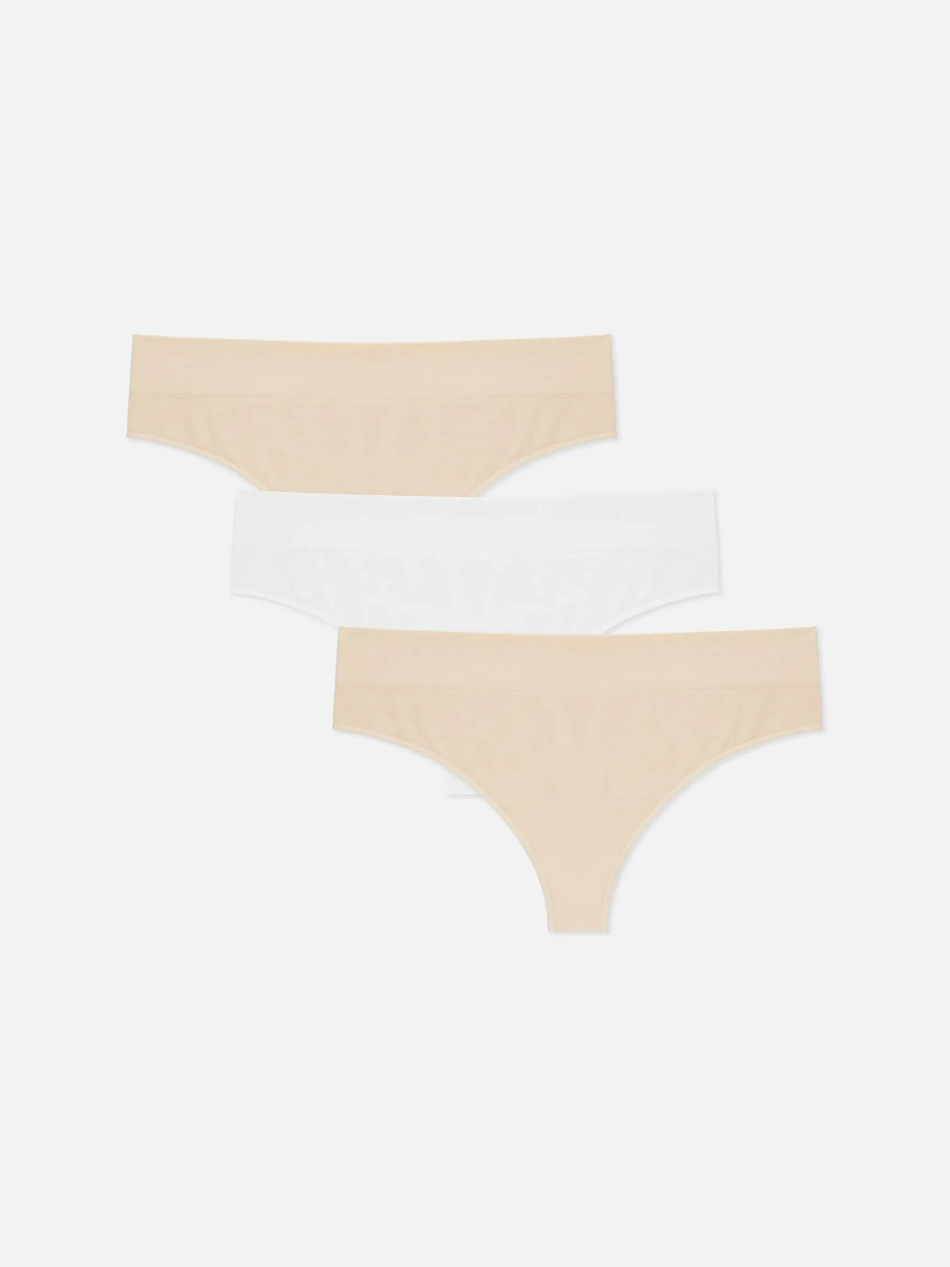 Lot De 3 Strings Sans Couture