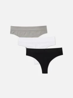 Lot De 3 Strings Sans Couture