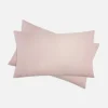Lot De 2 Taies D'oreiller En Coton