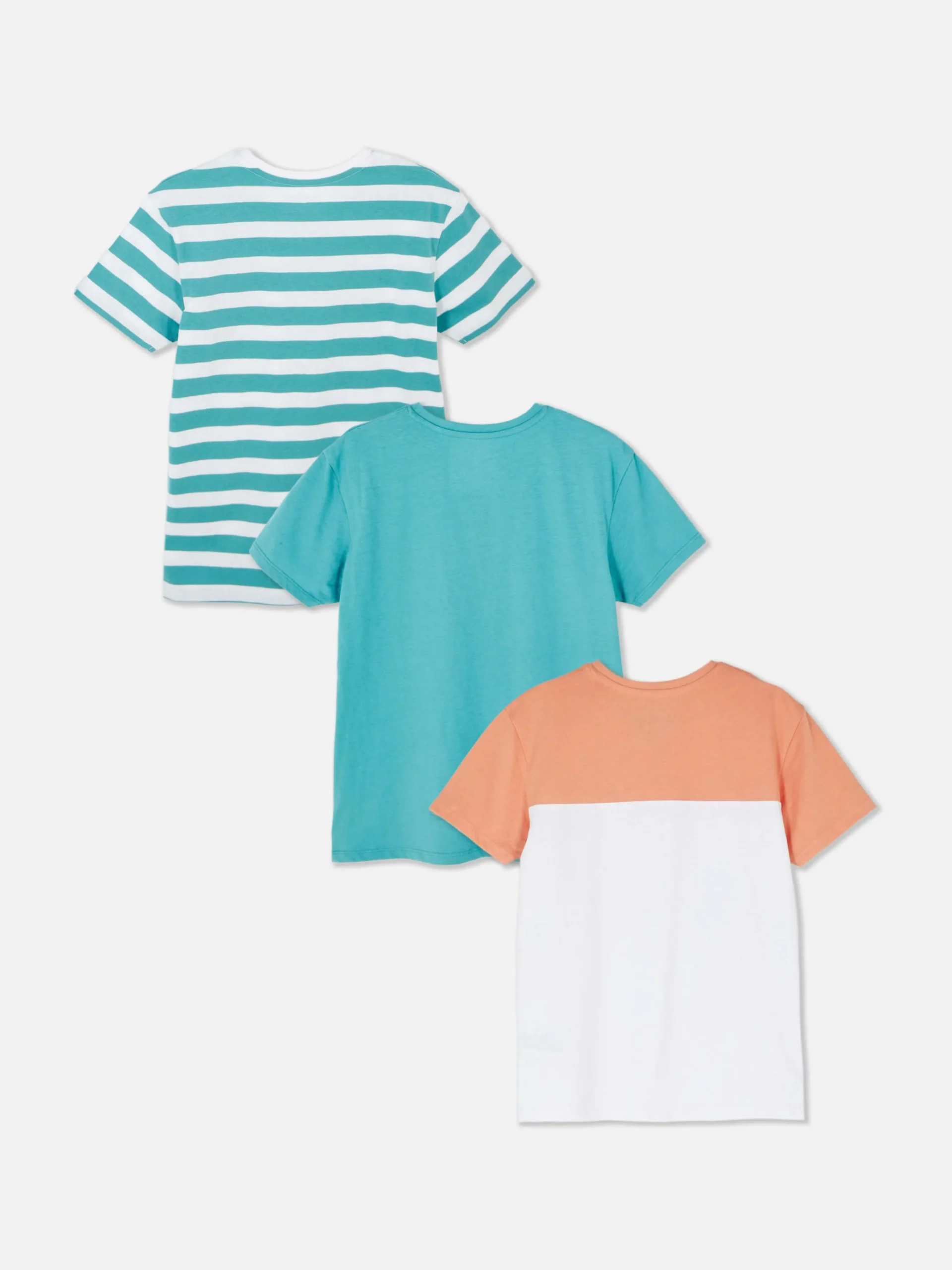 Lot De 3 T-shirts à Imprimés Variés