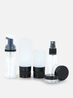 Lot De Flacons De Cosmétiques De Voyage Pour Homme