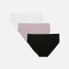 Lot De 3 mini Culottes Taille Large Sans Couture