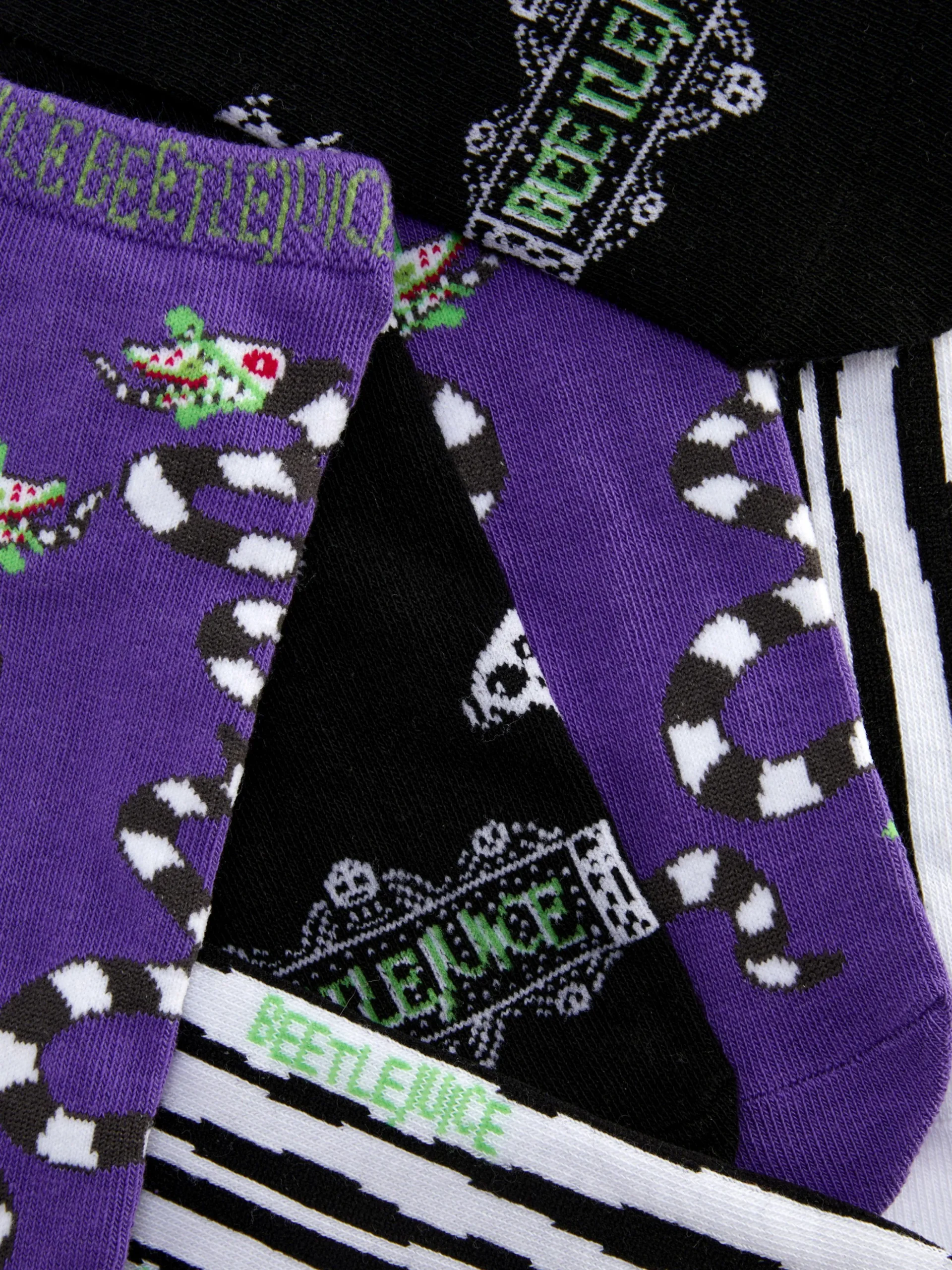 Lot De 3 paires De Chaussettes Basses Beetlejuice