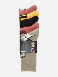 Lot De 5 paires De Socquettes Naruto