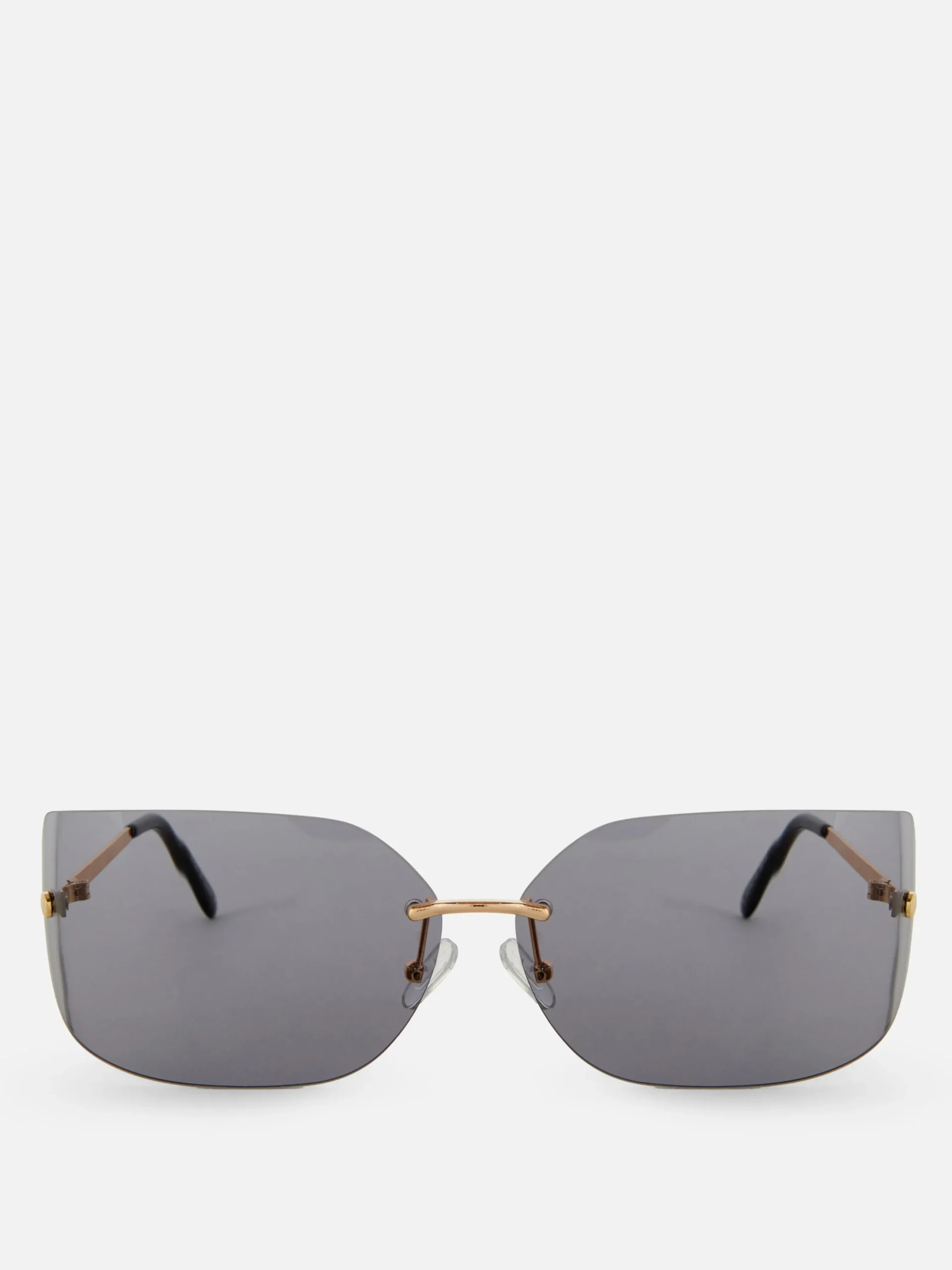 Lunettes De Soleil Incurvées Sans Monture Rita Ora