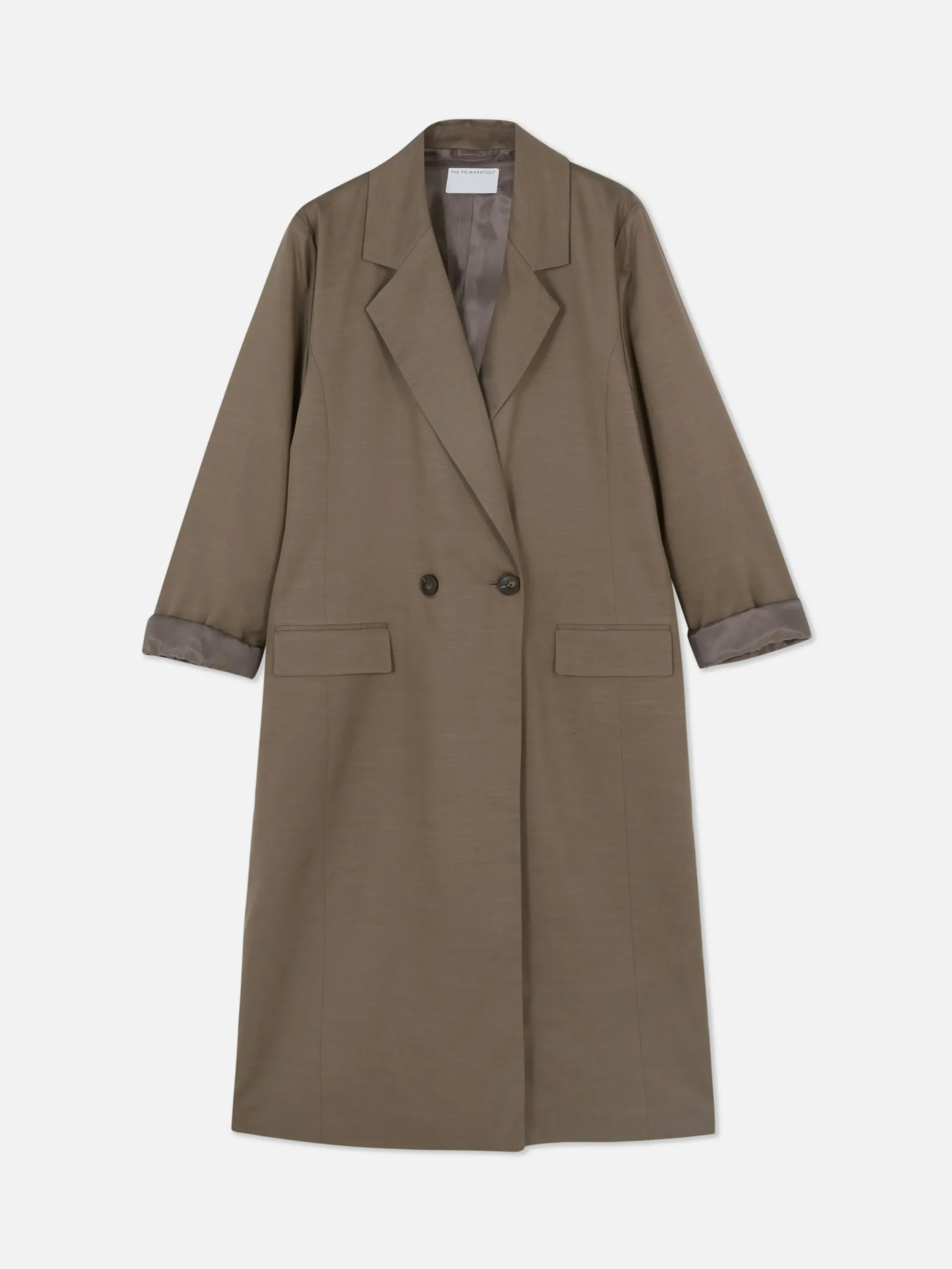 Manteau Cache-poussière à Double Boutonnage The Edit