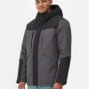 Manteau Court Color Block