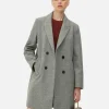Manteau Croisé En Sergé