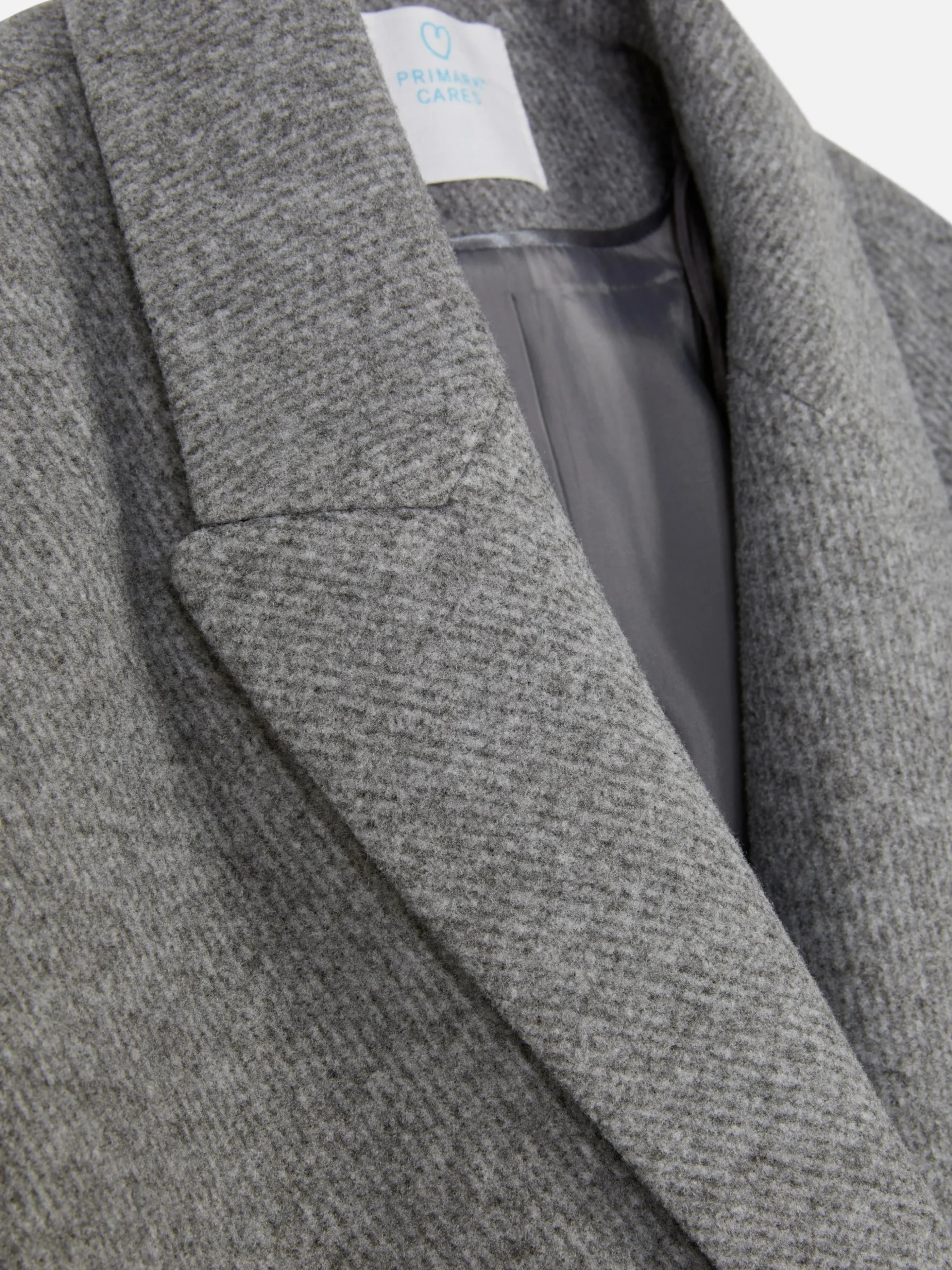 Manteau Croisé En Sergé