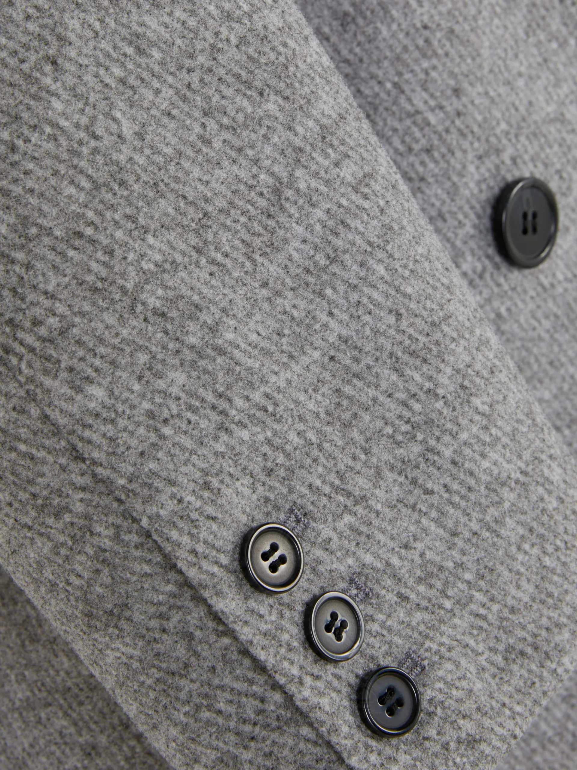 Manteau Croisé En Sergé
