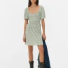 Mini Robe Froncée En Plissé