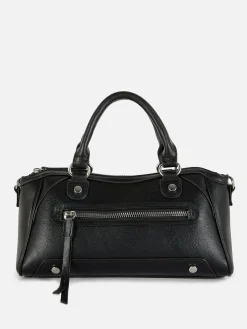 Mini Sac à Main Fourre-tout En Simili Cuir