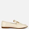 Mocassins En Simili Cuir Avec Boucle