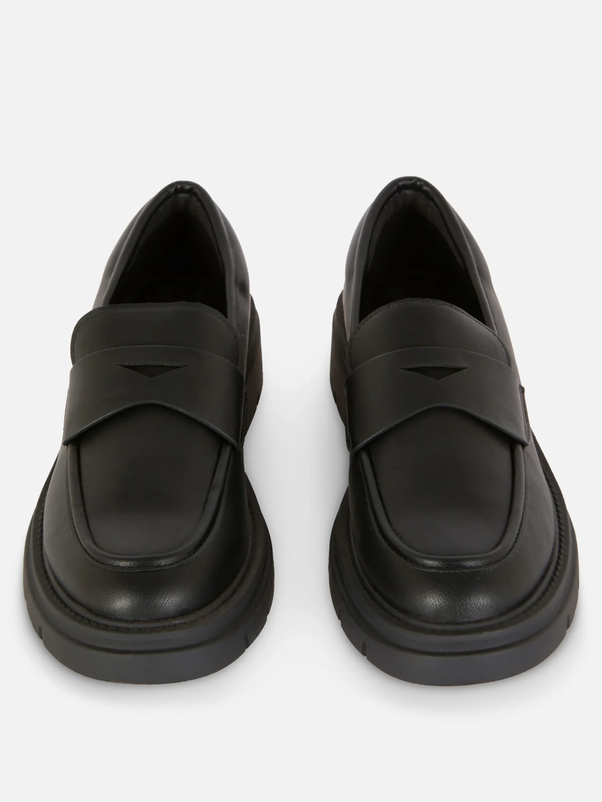 Mocassins En Simili Cuir à Semelle épaisse