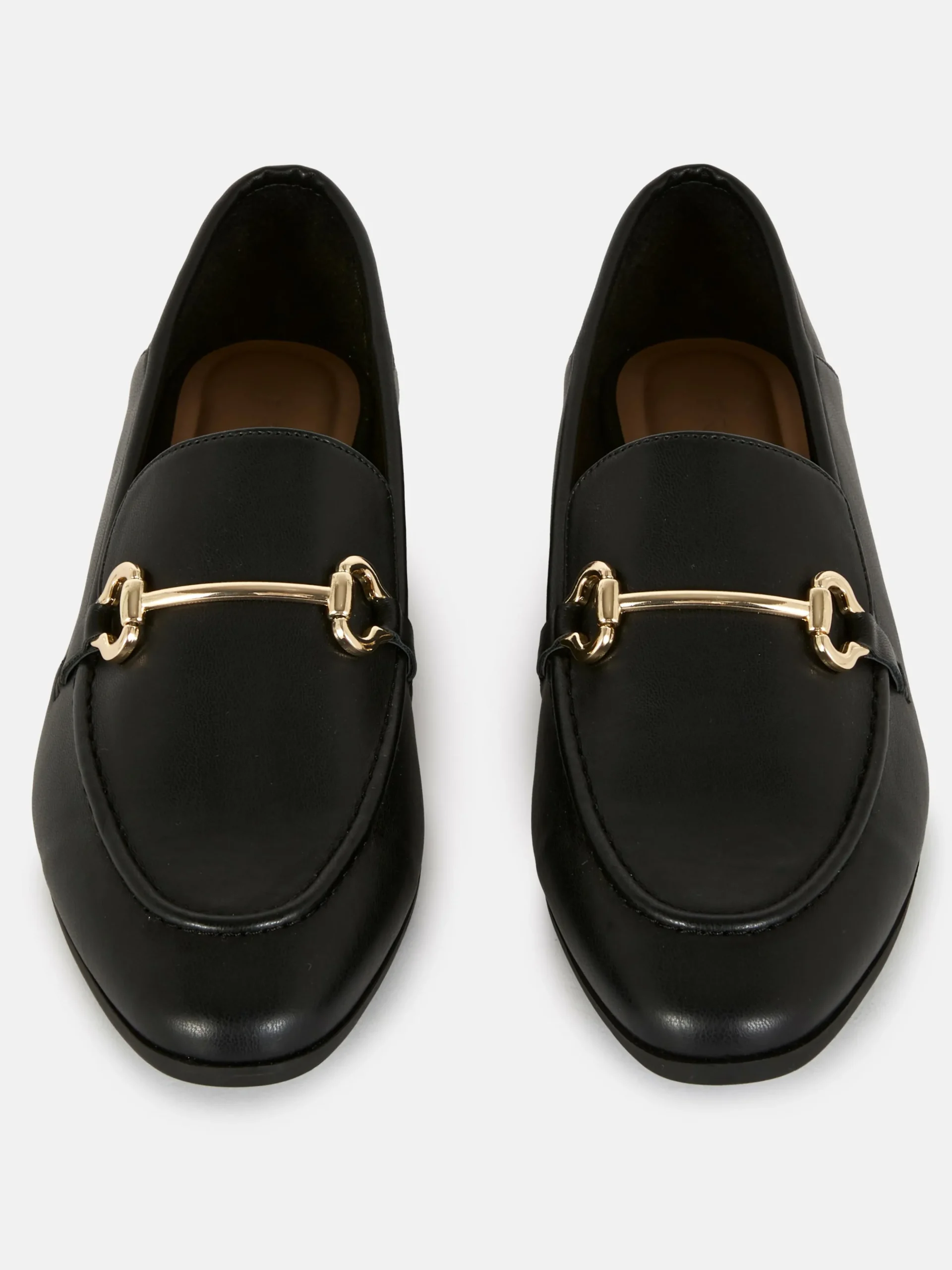 Mocassins En Simili Cuir Avec Boucle
