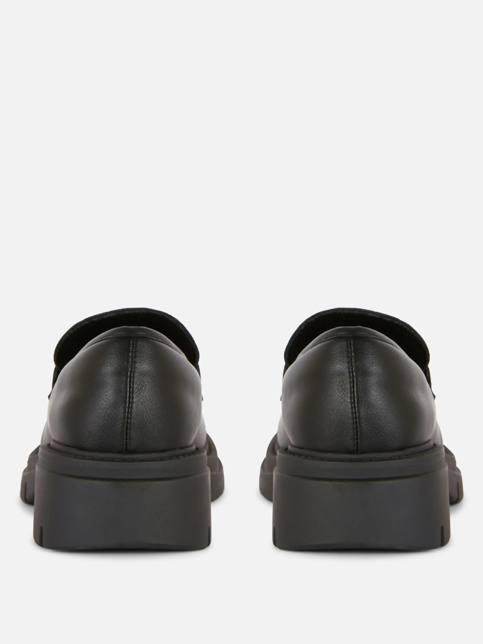 Mocassins En Simili Cuir à Semelle épaisse