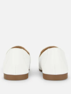 Mocassins En Simili Cuir à Mors