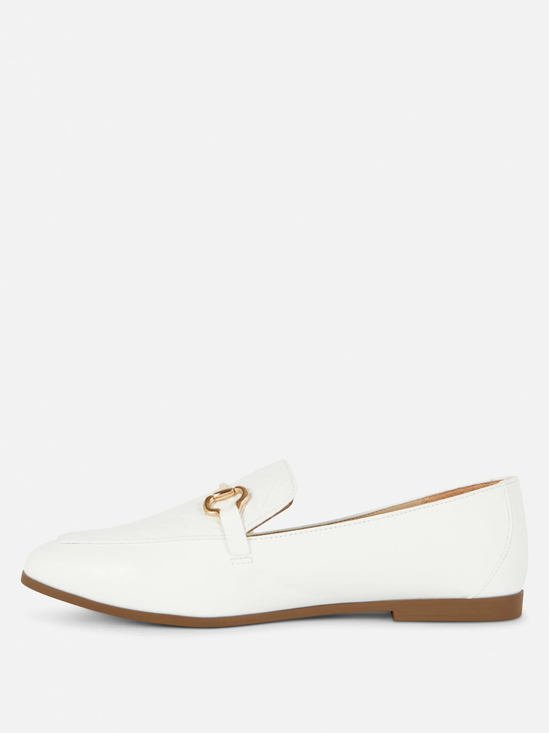 Mocassins En Simili Cuir à Mors