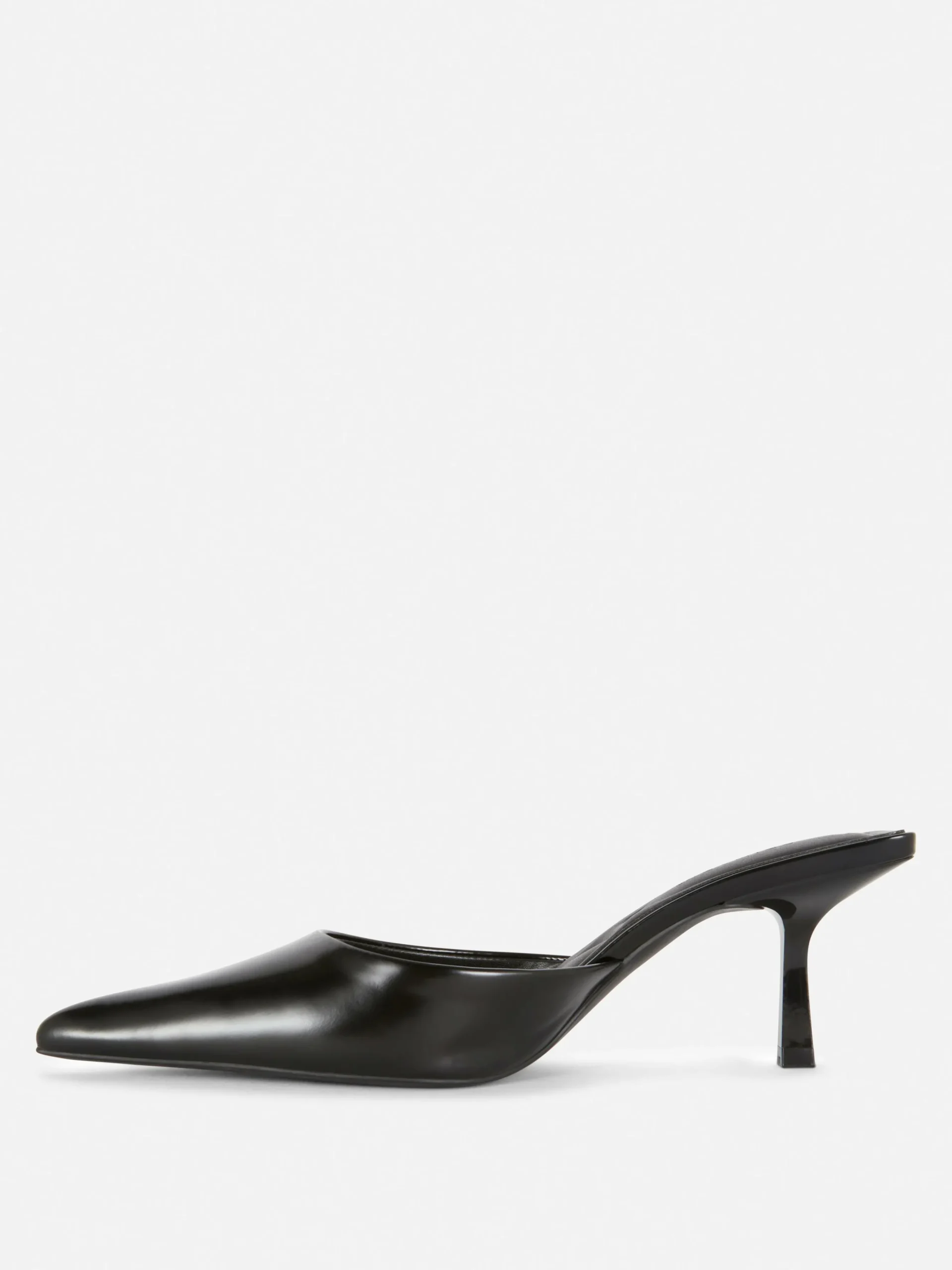 Mules Pointues à Petits Talons