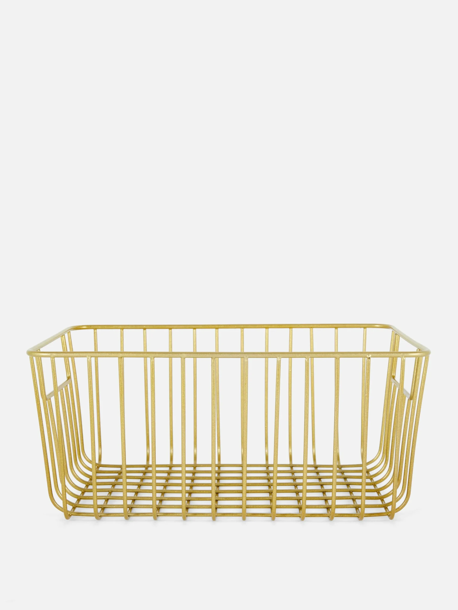 Panier De Rangement En Fil Métallisé