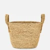 Panier Tissé à Double Anse