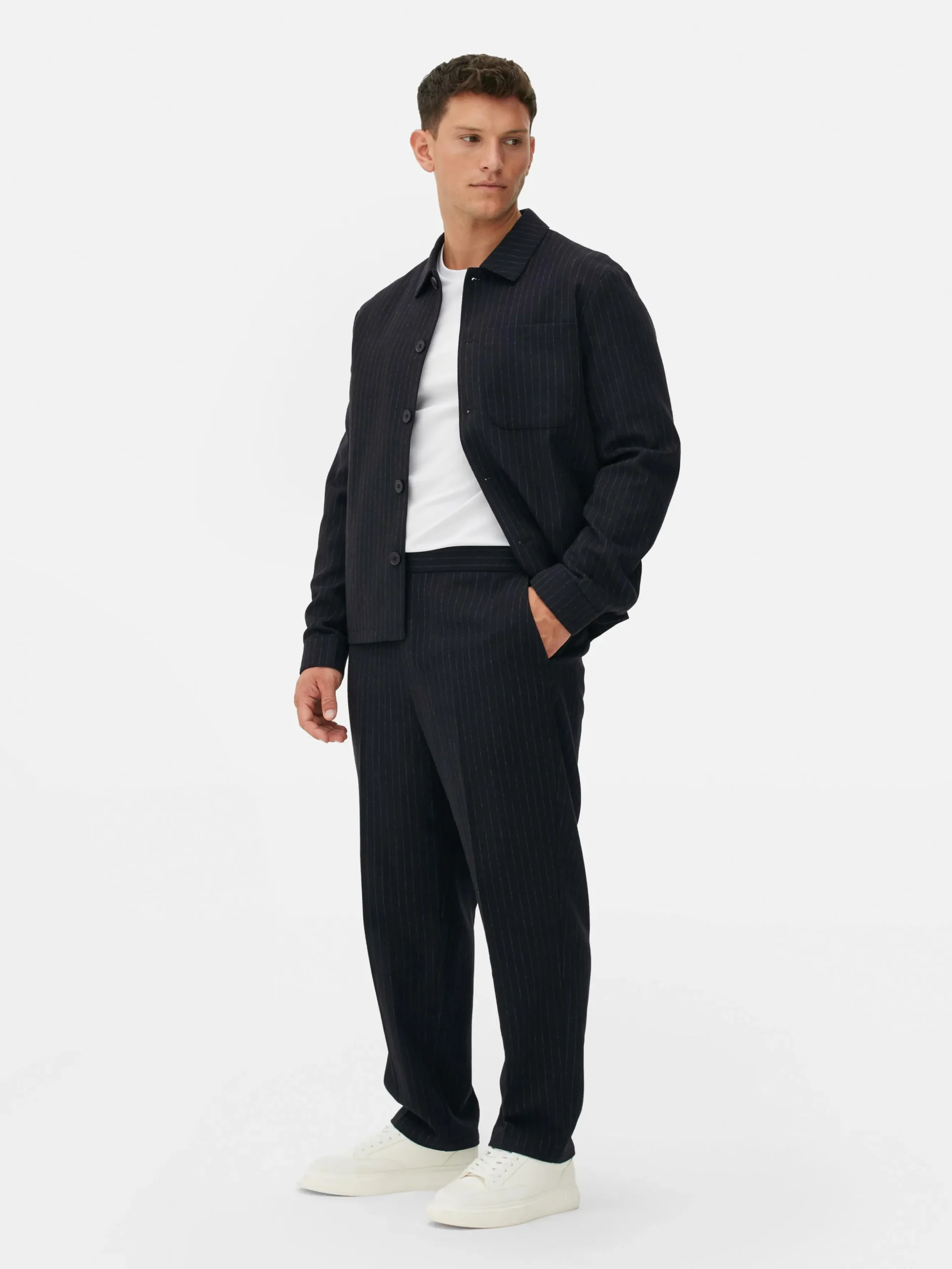 Pantalon à Rayures Fines Kem