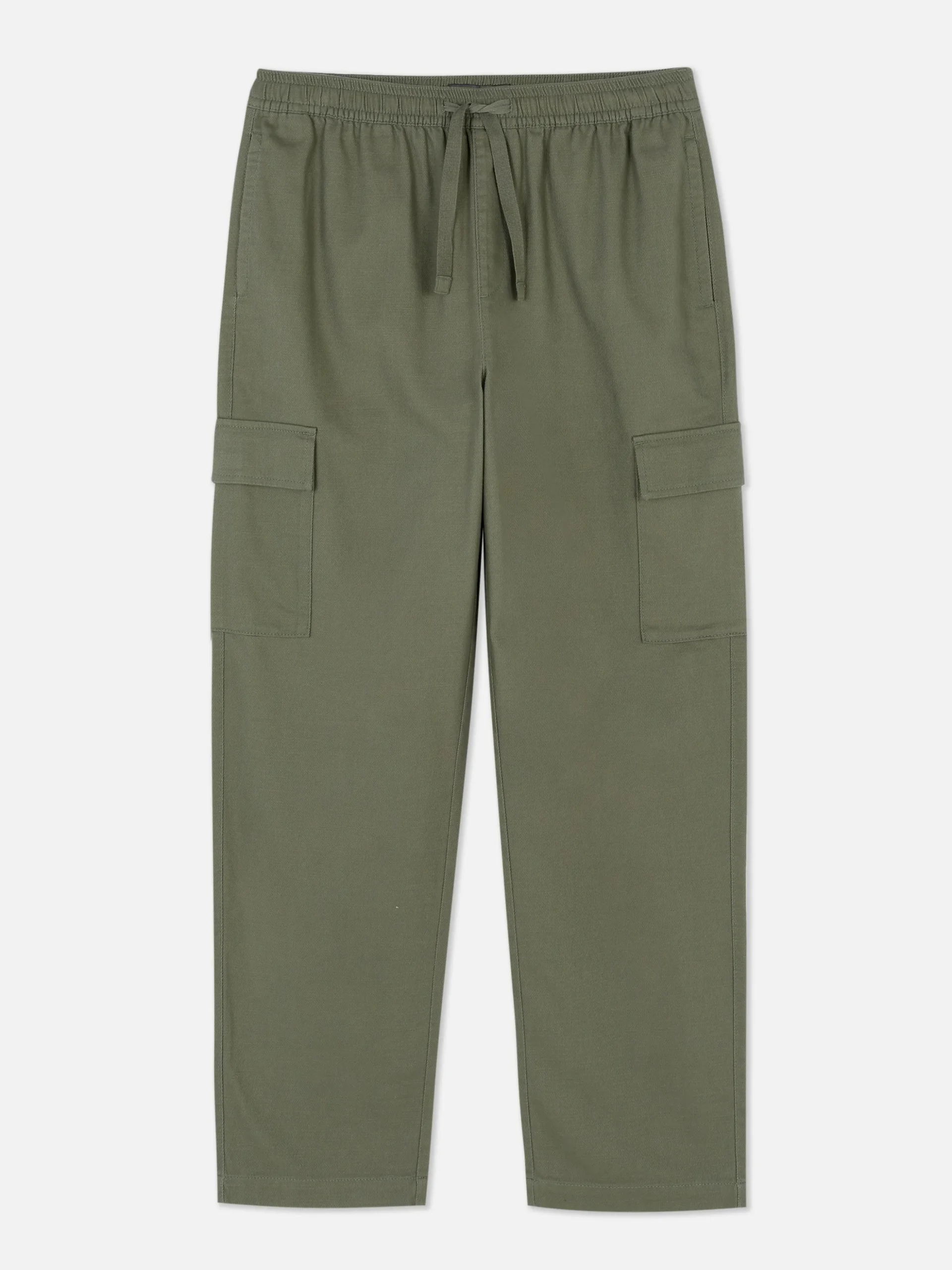 Pantalon Cargo à Cordon De Serrage à La Taille