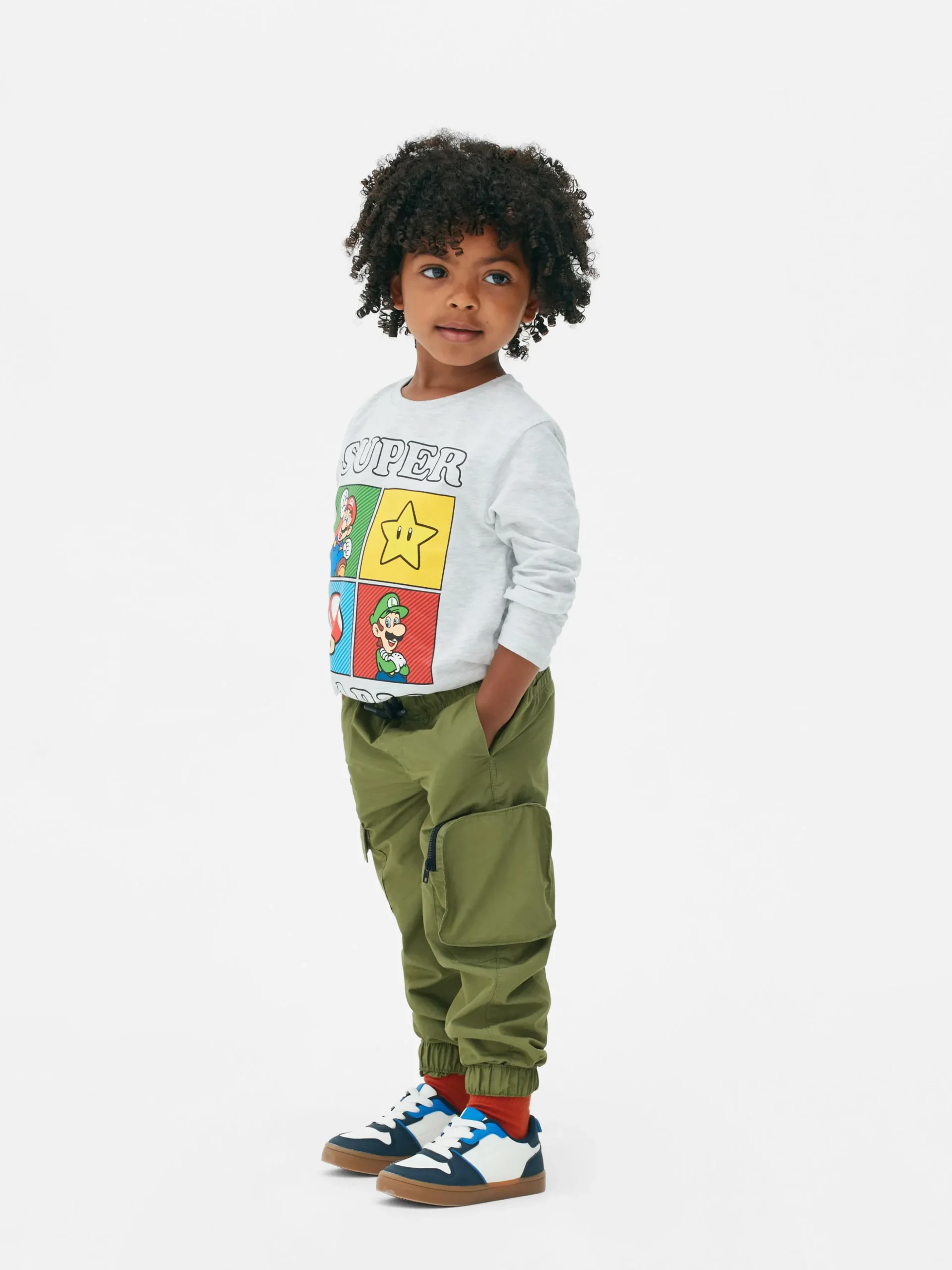 Pantalon Cargo Avec Cordon De Serrage