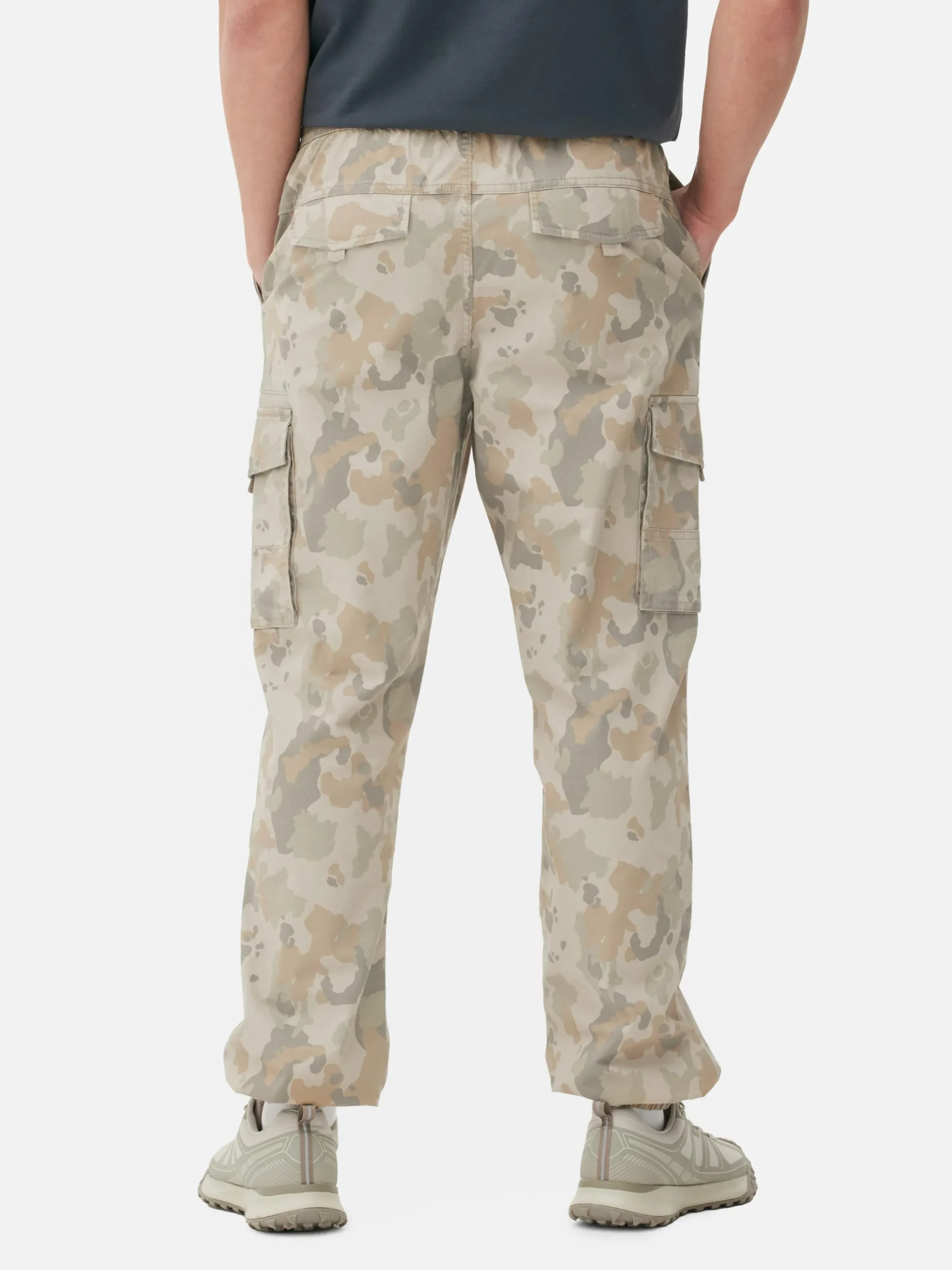 Pantalon Cargo Décontracté Resserré Aux Chevilles