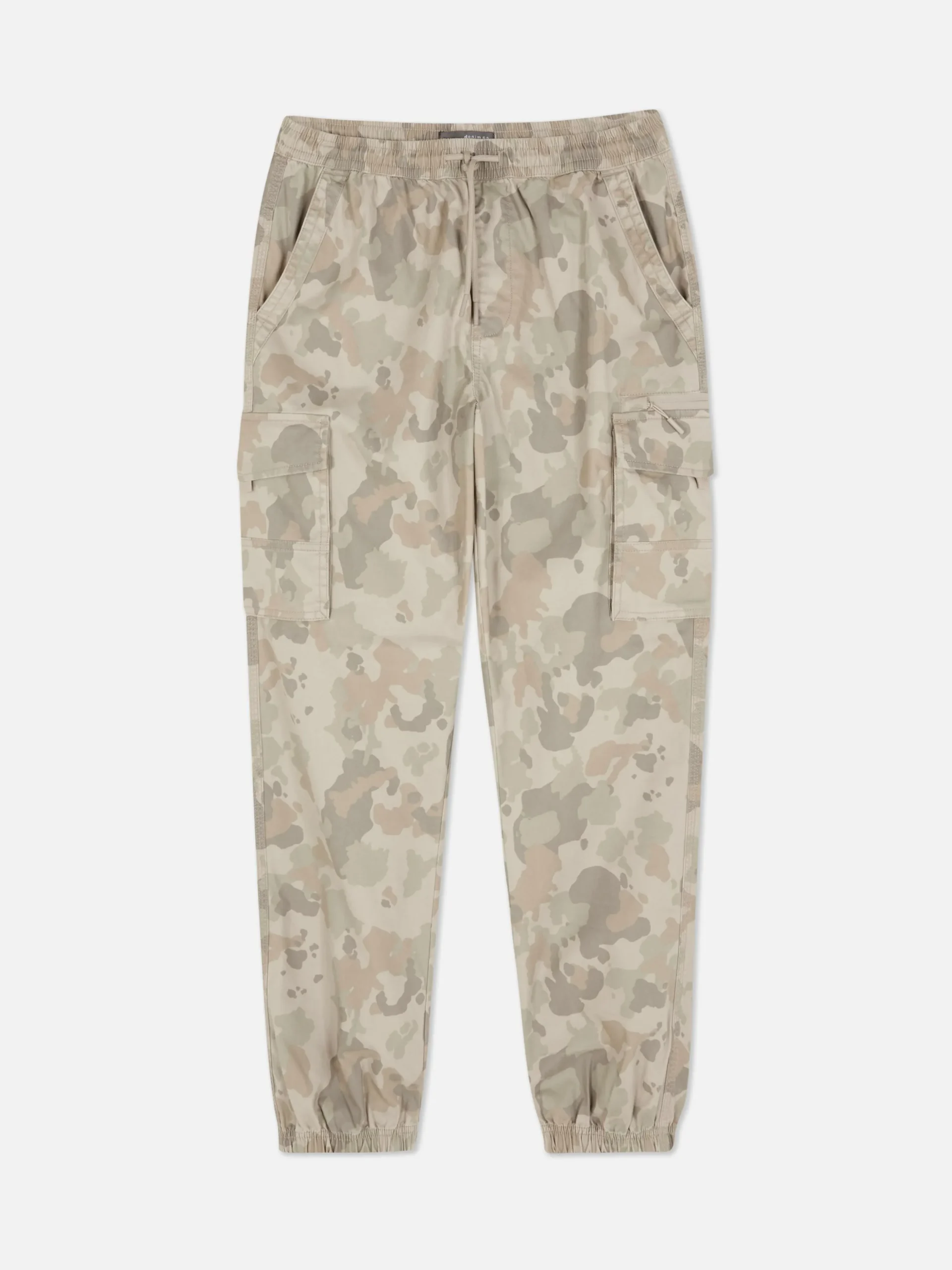 Pantalon Cargo Décontracté Resserré Aux Chevilles