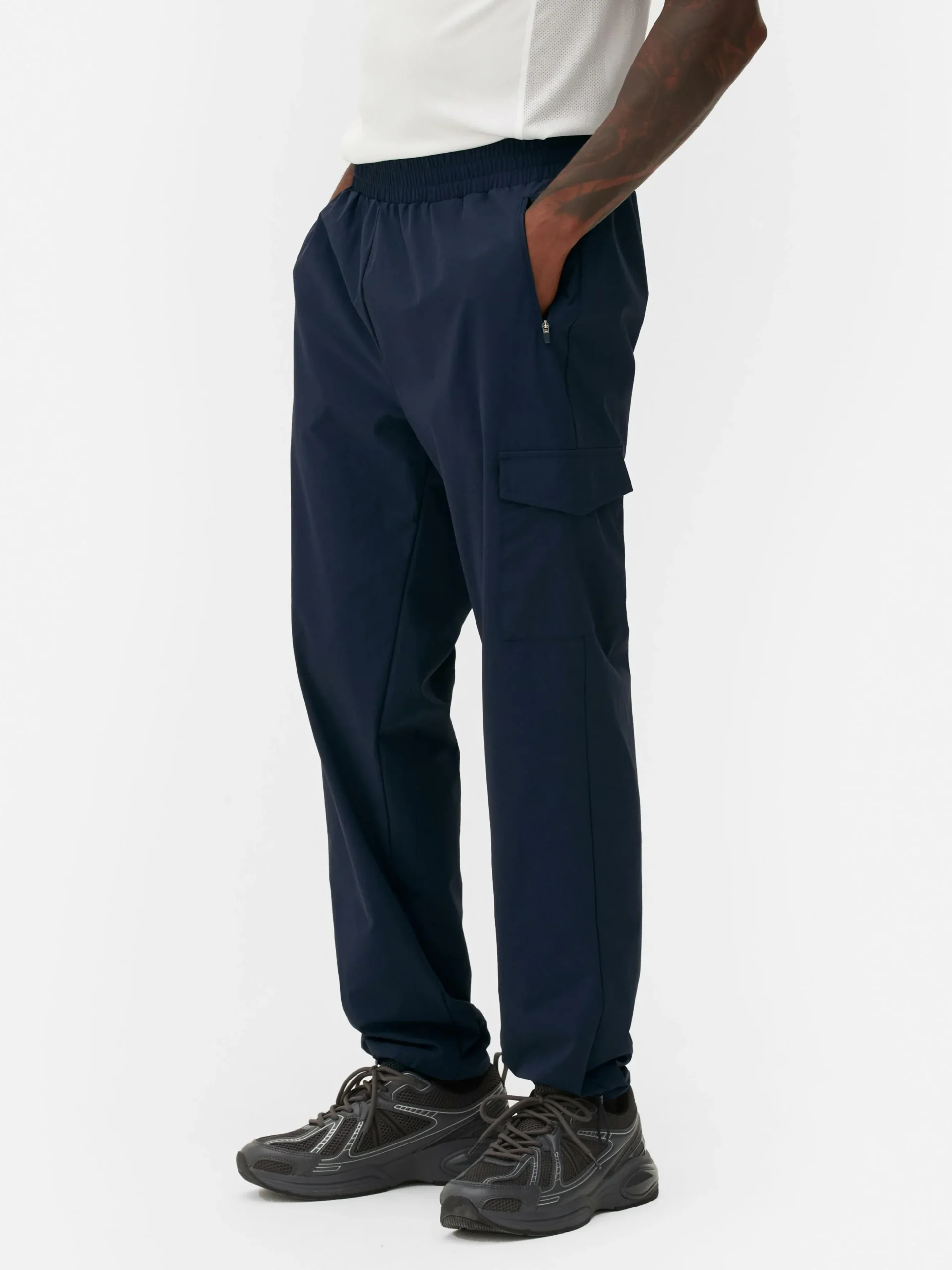 Pantalon Cargo Resserré Aux Chevilles Avec Bloque-cordon