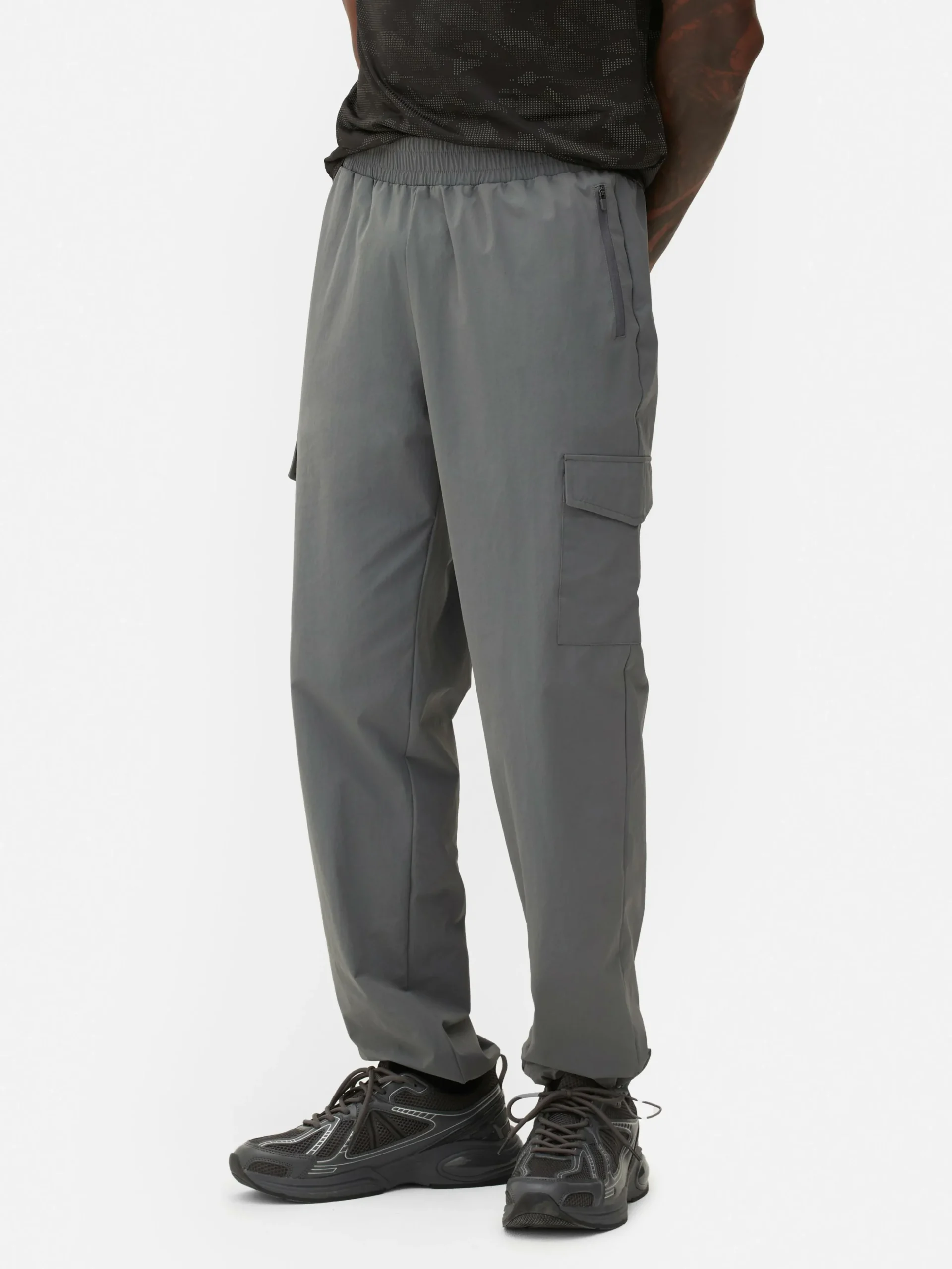 Pantalon Cargo Resserré Aux Chevilles Avec Bloque-cordon