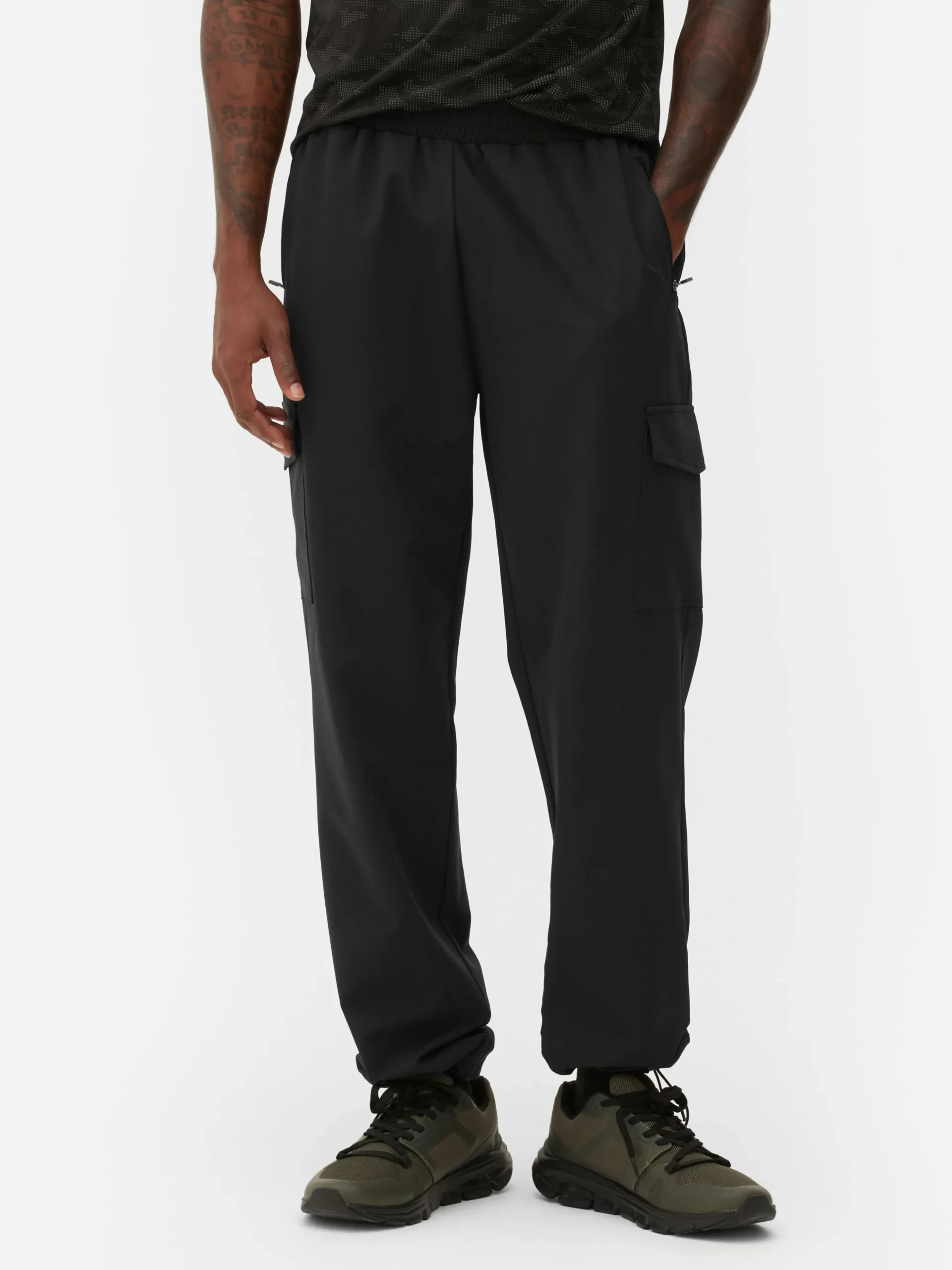 Pantalon Cargo Resserré Aux Chevilles