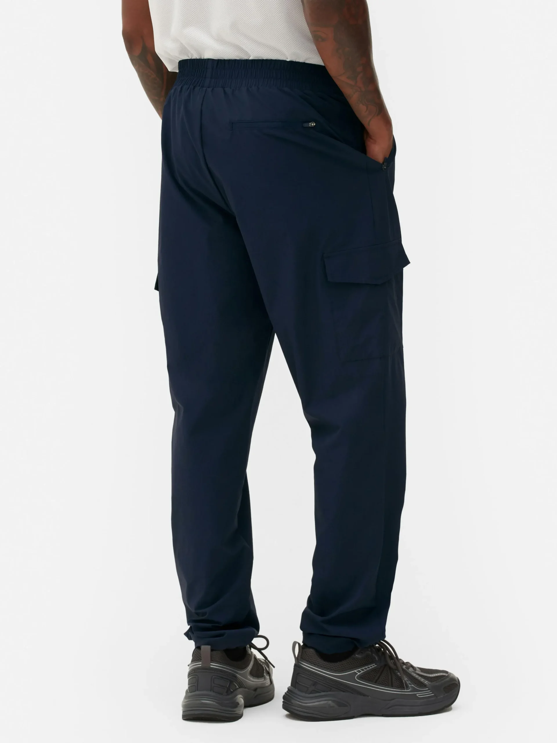 Pantalon Cargo Resserré Aux Chevilles Avec Bloque-cordon