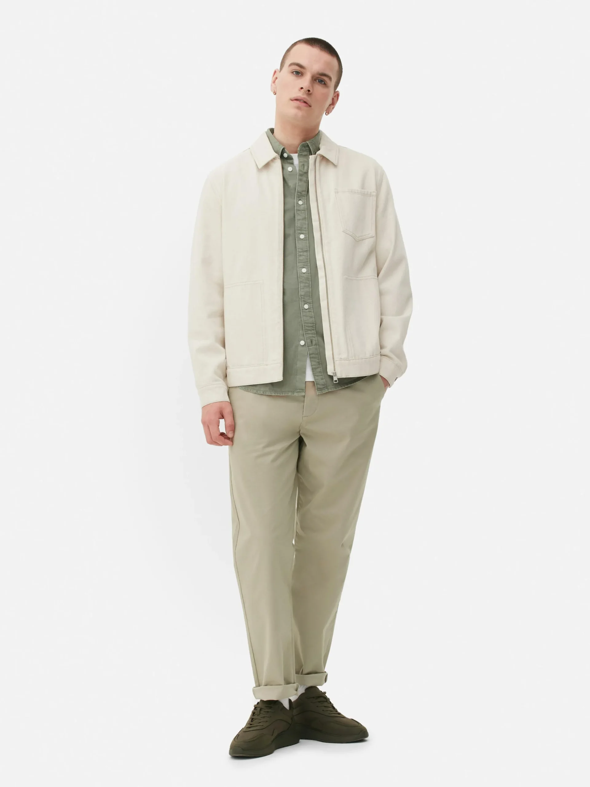 Pantalon Chino Coupe Droite