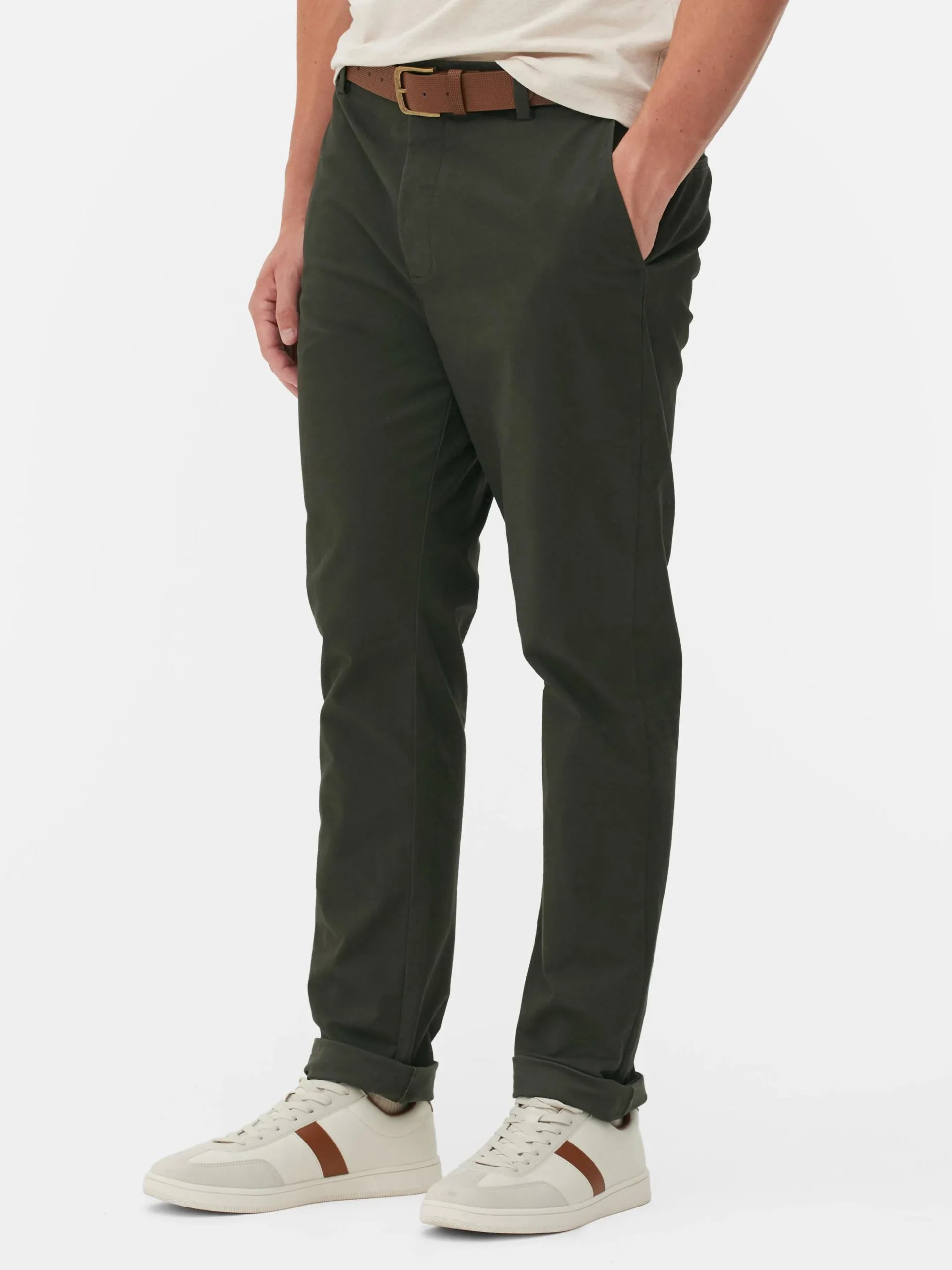 Pantalon Chino Stretch Coupe Slim