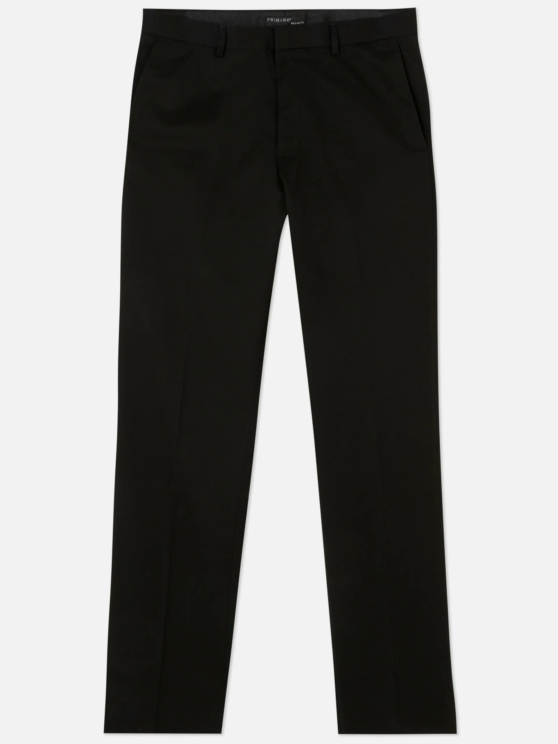 Pantalon En Sergé Coupe Droite