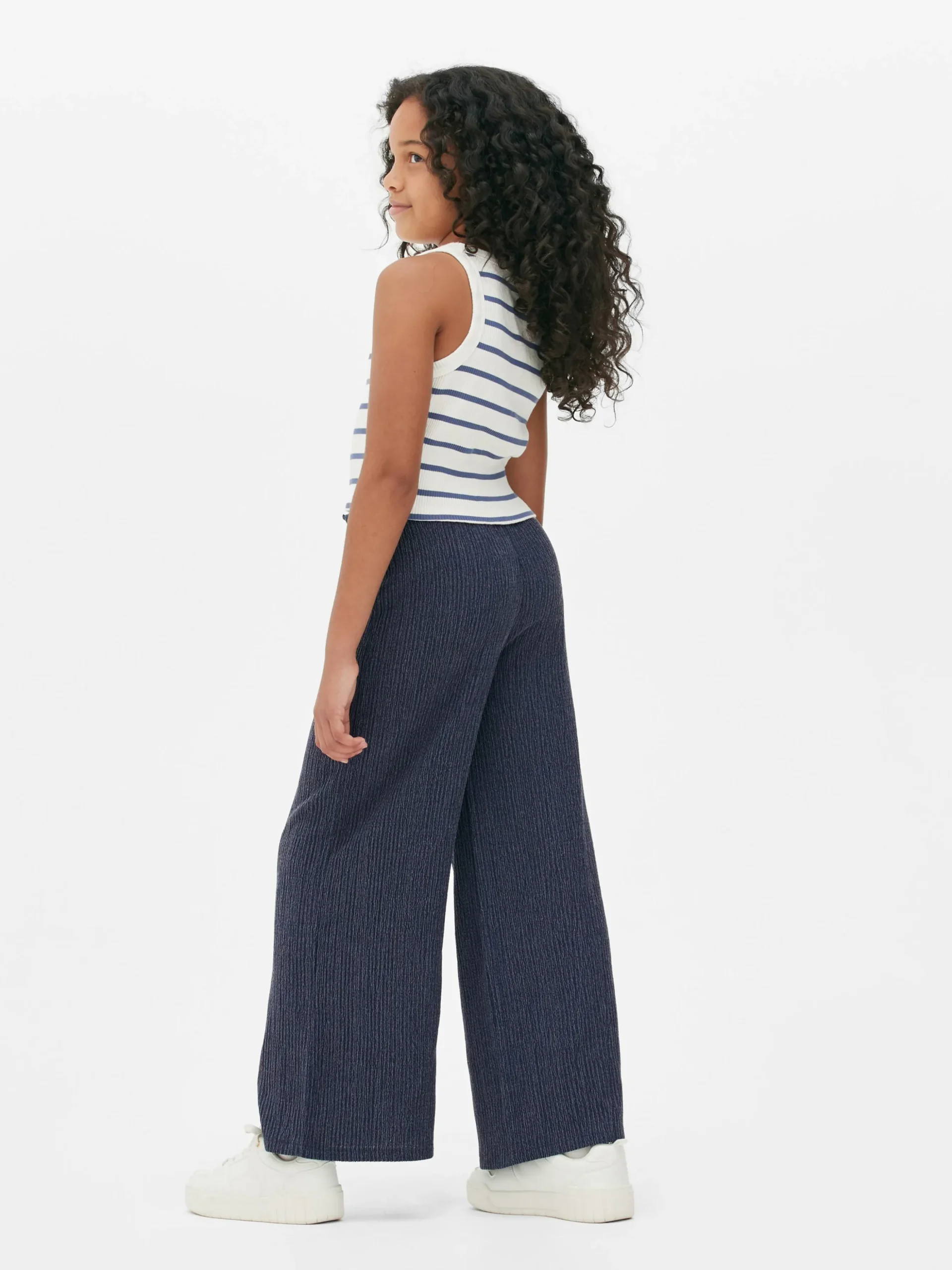 Pantalon Froncé à Cordon De Serrage