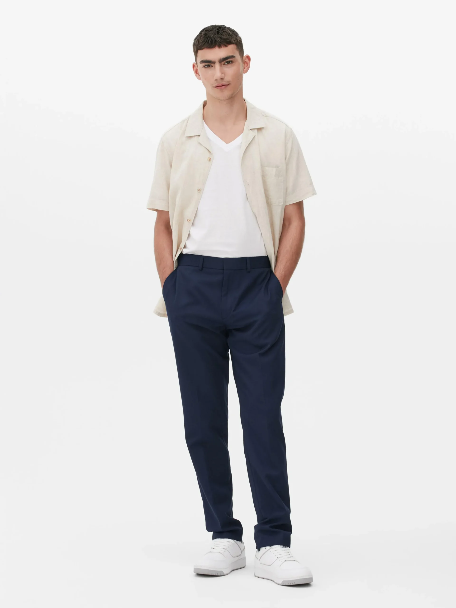 Pantalon Habillé En Sergé