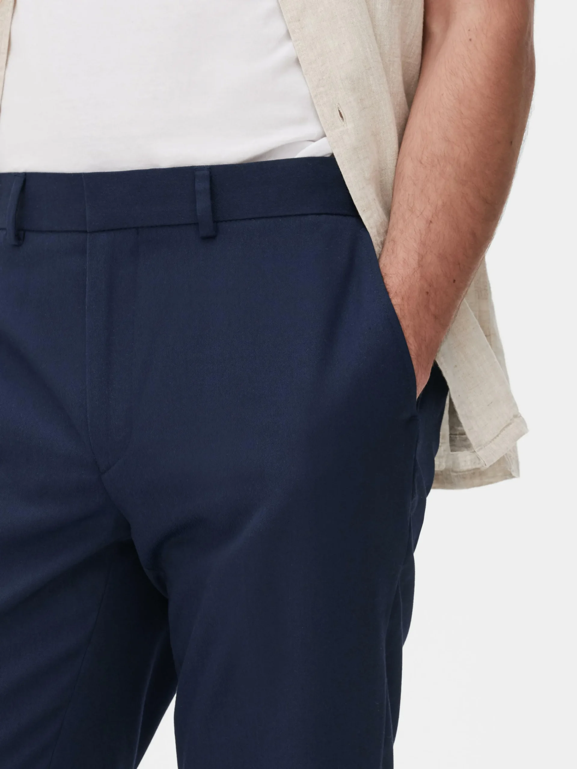 Pantalon Habillé En Sergé